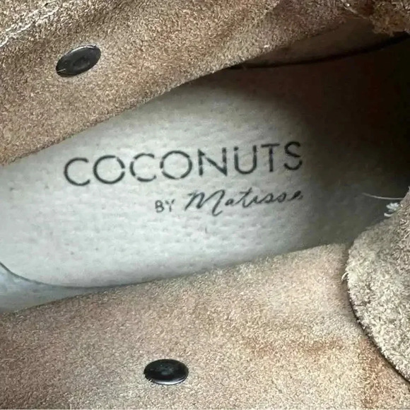 Coconuts by Matisse Mechanic Combat Boot Two Tone Leather Size 8 Steampunk - Picture 12 of 12